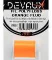 Fil Polyfloss Orange fluo