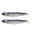 Black Minnow Double Combo Off Shore 10g Blue + Electric Blue