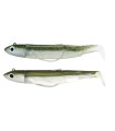 Black Minnow Double Combo Off Shore 10g  Khaki + Gosth Minnow