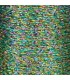 Fil Glitter Thread Light Green Rainbow