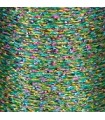 Fil Glitter Thread Light Green Rainbow