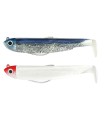 Doubles combos Shore12g Barracuda blue+blanc red head